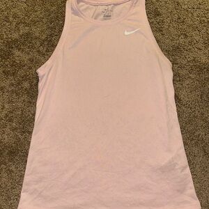 Nike Pink Athletic Sleeveless Tank Top